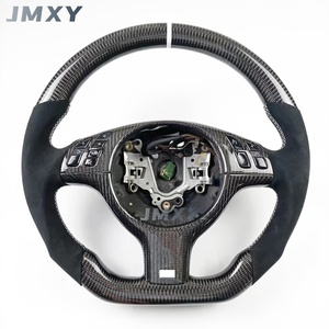 Pour les pièces automobiles <span class=keywords><strong>BMW</strong></span> E46 <span class=keywords><strong>volant</strong></span> de sport automobile en fibre de carbone personnalisé - Product Image 2