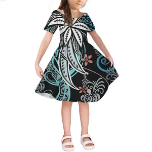 Gaun Tribal Oko Mode Baru Musim Panas 2021 Gaun Rok Pendek Anak Perempuan Gaun Grosir Pakaian Anak-anak Anak Perempuan