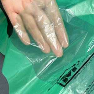 <span class=keywords><strong>Borse</strong></span> per la spesa in plastica ecologiche a forma di T-shirt con logo personalizzato per negozi di alimentari - Product Image 5