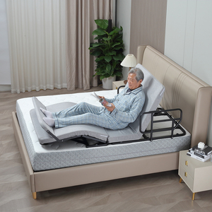 Soporte de Respaldo para Cuidado en el Hogar, Tela para Personas Mayores, Base de Cama Ajustable con Control por Cable - Product Image 3