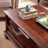 Ensemble de meubles américains élégants et modernes de style rétro pour la maison et le bureau comprenant un canapé, une table basse, une chaise de bureau, des villas à remplissage d'éponge