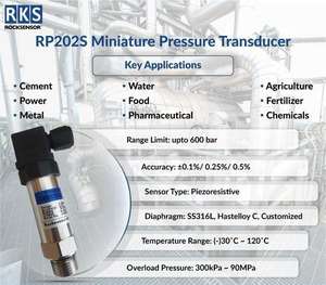 RP202S 0.1% OEM Взрывозащищенный датчик давления газового масла датчики давления 4-20 мА - Product Image 5