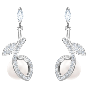 Collezione di Orecchini alla Moda per Donne, Orecchini a Perno con Cristalli Intrecciati, Orecchini Pendenti Cigno Nero per Occasioni Quotidiane - Product Image 3