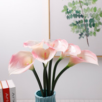 Mengjiqihao — lys artificielles grande taille 65CM, fausses fleurs, pour un décor de luxe, pour la maison, pour un centre de table