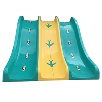 Toboggans de parc aquatique toboggans en fibre de verre bon marché pour piscine d'enfants toboggans en spirale Tubes en plastique en fibre de verre pour aire de jeux intérieure vente