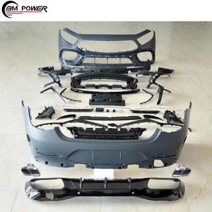 <span class=keywords><strong>2023</strong></span> <span class=keywords><strong>CLS</strong></span> CLASS W257 mise à niveau vers GT63 STYLE KIT de carrosserie voiture pare-chocs GRILLE diffuseur embouts d'échappement 2018- FACELIFT W257 GT63 pièces - Product Image 4
