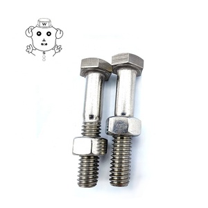 Thép không gỉ hình lục giác bolts1/4 5/16 3/8 7/16 <span class=keywords><strong>1</strong></span>/2 9/16 5/8 3/4 7/8 <span class=keywords><strong>1</strong></span> <span class=keywords><strong>inch</strong></span> ANSI ASTM UNC UNF thô chủ đề tốt - Product Image 3