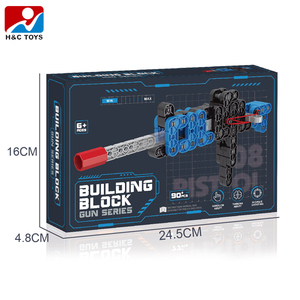 Juego de Bloques de Construcción Educativos para Niños, Juego de Disparos, Bloques de Construcción para Armar, Lanzador de Pistolas, Más de 90 Piezas - Product Image 4
