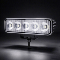 Projecteurs LED de 6 pouces, 10-80V, IP69K, faisceau large, lampes de travail LED pour véhicules agricoles, camions, tracteurs, remorques