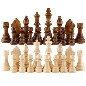 Pièces <span class=keywords><strong>d</strong></span>'<span class=keywords><strong>échec</strong></span>s <span class=keywords><strong>en</strong></span> <span class=keywords><strong>bois</strong></span> <span class=keywords><strong>Jeu</strong></span> <span class=keywords><strong>d</strong></span>'<span class=keywords><strong>échec</strong></span>s <span class=keywords><strong>King</strong></span> Hauteur 5.5CM Pion Hauteur 1.5CM 2.2" - Product Image 2