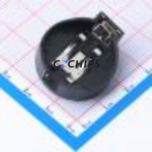 BS-24-A1AJ017 Button & Strip Battery Connector Through hole Component (THT) Connector Battery Holder Phosphor Bronze Nickel - Product Image 1