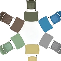 Ensemble chaise et bureau individuels modernes pour collège, réglables en hauteur, couleur personnalisable, durables et écologiques