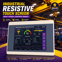 Mochuan MC-H043E HMI de 4.3'' con Pantalla Táctil LED Ethernet, Control PLC para Automatización, Control PLC Modbus, PC Industrial, Interfaz Hombre-Máquina