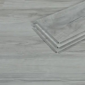 Revêtement de sol hybride marbre aspect spc lvt verrouillage par encliquetage revêtement de sol en vinyle pvc imperméable à noyau rigide revêtement de sol en vinyle plastique grain de bois spc
