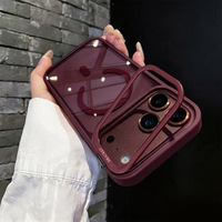 Étui de protection rigide en PC antichoc et résistant à la saleté, compatible avec la charge magnétique sans fil, pour support d'appareil photo de luxe 18