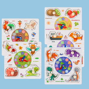 Ultime temps explorant le développement cognitif Petite planche de préhension en forme d'horloge, jouet de stimulation sensorielle innovant pour les enfants - Product Image 5