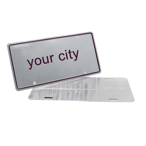 Coque de Licence or, <span class=keywords><strong>plaque</strong></span> <span class=keywords><strong>d</strong></span>'<span class=keywords><strong>immatriculation</strong></span> de slovaquie, numéro de voiture, Licence de sublimation - Product Image 5