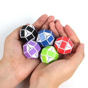 2025 Wholesale Speed Cube Snake Ruler 24 Wedges Twist Puzzle Game for <strong>Children</strong> Funny Anti-stress Hand Toys - Product Image 4