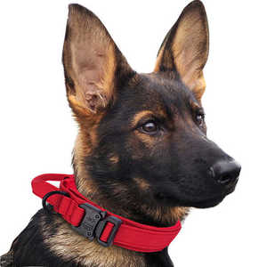 <span class=keywords><strong>Collar</strong></span> Táctico de Entrenamiento para Perros Grandes, de Nylon Ajustable, de Liberación Rápida, Duradero y Cómodo, Venta al Por Mayor de Fábrica - Product Image 2