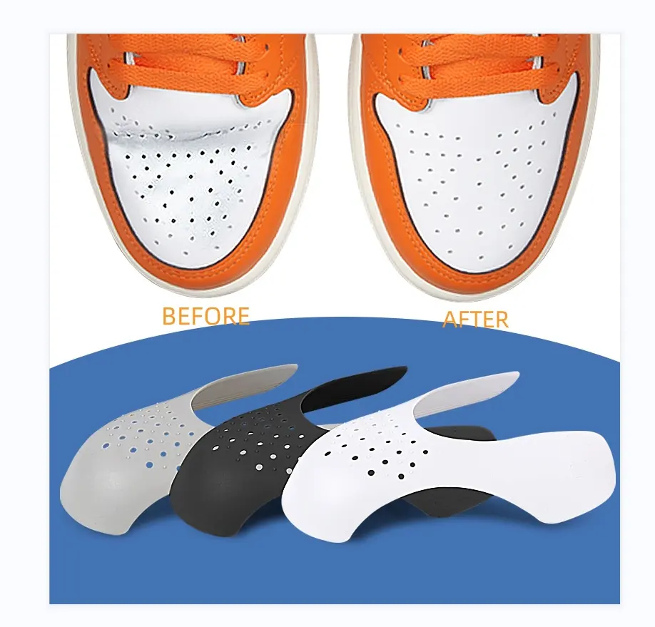 Supporto per scarpe in plastica previene la deformazione antirughe