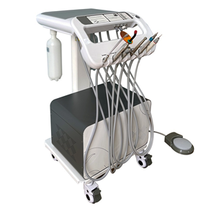 Unité <span class=keywords><strong>dentaire</strong></span> vétérinaire portable avec aspiration et compresseur |   Machine mobile de traitement <span class=keywords><strong>dentaire</strong></span> pour animaux de compagnie destinée aux cliniques vétérinaires - Product Image 2