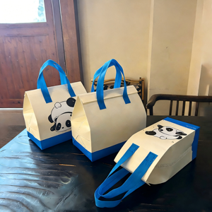 Термосумка-холодильник для еды и напитков на вынос: одноразовая, из нетканого материала с алюминиевой фольгой, для холодных и горячих напитков, кофе, доставки еды - Product Image 5