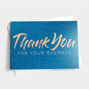 Tùy Chỉnh In Cảm Ơn Bạn Thiệp Chúc Mừng Thiết Kế Logo In Ấn Lá Vàng Cảm Ơn Bạn Thẻ Giấy Với Phong Bì - Product Image 1