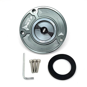 Tapa de tanque de combustible de liberación <span class=keywords><strong>r</strong></span>ápida CNC, cubierta de gasolina para <span class=keywords><strong>Honda</strong></span> CBR650R CB650R 2018-2023, <span class=keywords><strong>accesorios</strong></span> para motocicletas CNC - Product Image 5