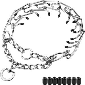 Prong Knijpkraag Voor Honden, Choke Kraag Voor Honden, Roestvrij Staal Verstelbaar Met Comfortabele Rubberen Tips - Product Image 2