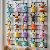 Porte-clés en peluche Pokémon Anime de 4 pouces, directement de l'usine, poupée en peluche douce, vente en gros, pendentif de décoration pour sac