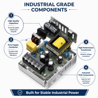Alimentation à découpage AC/DC 50W 12V 24V 15V 36V 48V, convertisseur industriel à sortie unique 110V 220V