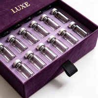 Boîte cosmétique magnétique au toucher doux, finition UV, anti-lumière, logo personnalisé, marquage à chaud, impression quadricolore, pour confiserie aseptique