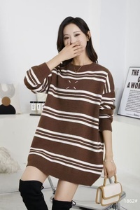 <strong>Black</strong> White Relaxed Atmosphere Crew Neck <strong>Crocheted</strong> Breathable Eco-friendly Stretchable Autumn Women's Wide Sleeve <strong>Cardigan</strong> - Product Image 5