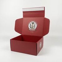 Boîte en carton ondulé personnalisée grande taille marron pour emballage de literie, avec bande de déchirement et fermeture auto-adhésive