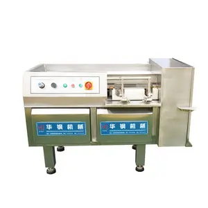 Electric vegetable slicer dicer beef dicing machine fresh chicken meat cube dicer for meat processing