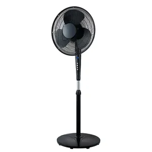 Home promade volume guangdong electric fan large standard 16 inch stand fan with remote control