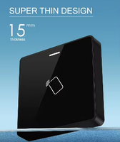 Lecteur Wiegand IP66 étanche WG26 WG34, lecteur de cartes RFID EM, lecteur de cartes esclave, proximité 125KHZ, système de contrôle d'accès aux portes
