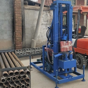 바퀴 달린 유압 디젤 유압 우물 드릴링 머신, 150 미터 완전 자동 가정용 물 우물 드릴링 머신 - Product Image 5