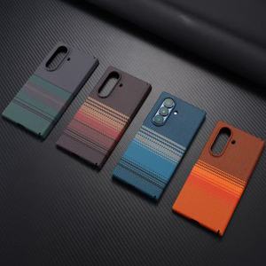 Étui de téléphone magnétique VAWI en fibre de carbone de luxe pour <span class=keywords><strong>Samsung</strong></span> Z Fold 8 7 6 <span class=keywords><strong>5</strong></span>, recharge sans fil, ultra fin, coque antichoc en PC - Product Image 6
