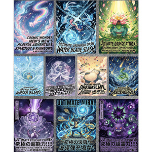 PY Kaleidoscope of Wonders ArtBoard Series Édition Limitée Boîte Mystère Personnages de Bande Dessinée Personnalisés Vente en Gros Jeu de Cartes Pokémon - Product Image 4