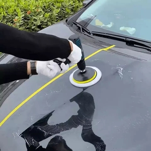 Tampon de polissage de voiture universel, 5 pièces, 3/4 pouces pour <span class=keywords><strong>Machine</strong></span> à laine douce M14/16, disques de polissage de <span class=keywords><strong>carrosserie</strong></span> de voiture, produits de nettoyage - Product Image 5