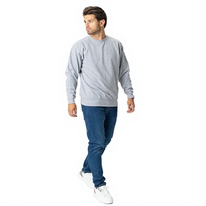 Sudadera de cuello redondo para hombre, mezcla de algodón y poliéster, ropa casual de invierno, proveedor mayorista de marca privada - Product Image 2