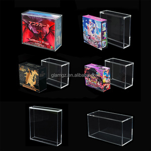 Protection UV 6MM Couvercle Coulissant Magnétique 1999 Vente en Gros Protecteur Japonais 1ère Édition Anglais Acrylique Cas Pokémon Booster Boîte - Product Image 6