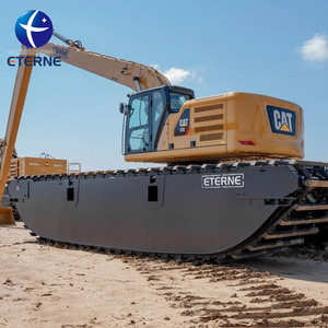 Sistema de Chassi Flutuante de Alto Desempenho para Escavadeira Anfíbia - Equipamento de Dragagem para Rios, Lagos e Pântanos - Product Image 3