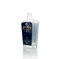 Design 50cc 50ml 375ml 700ml Alcool Whisky Whiksey Tequila Rhum Gin Brandy Spirit Liqueur Vert Vodka Verre Bouteille Oslo