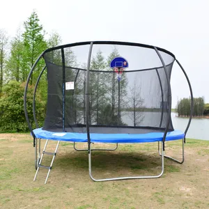 Trimpolin professionale grande Fitness personalizzato adulti bambini trampolino di salto all'aperto