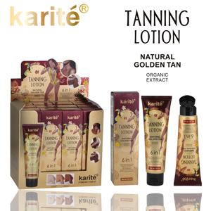 Loción Bronceadora Corporal Natural y Orgánica Karite de 120 ml, Autobronceador, Fabricante de Camas Solares, Personalización de Botellas, Marca Privada - Product Image 2