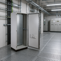 Armoire de distribution électrique, Tableau de commutation, Coffret électrique, Boîtier d'alimentation autonome en acier doux IP65
