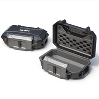 GLARY Outdoor Tactical Small Hard Gun Case Organizer Micro Plastic Knife Case Box Waterproof Hunting Case for Ammo Magazine