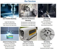 Usinage CNC 5 axes sur mesure, pales de turbine de pompe centrifuge en aluminium 7075 et acier inoxydable